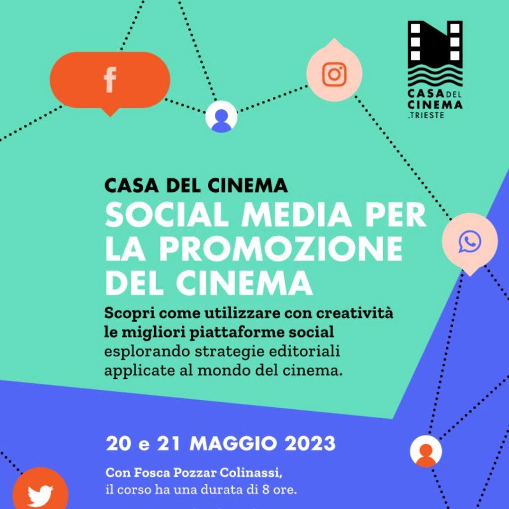 Corso Social Media 2023 Casa del Cinema