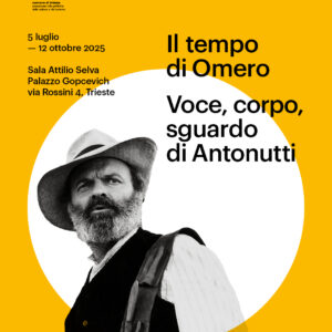 20250701_OA_social_1080x1350 IL TEMPO DI OMERO. VOCE, CORPO, SGUARDO DI ANTONUTTI